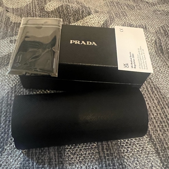 NIB authentic Prada glasses demo lens black frame - Picture 13 of 16